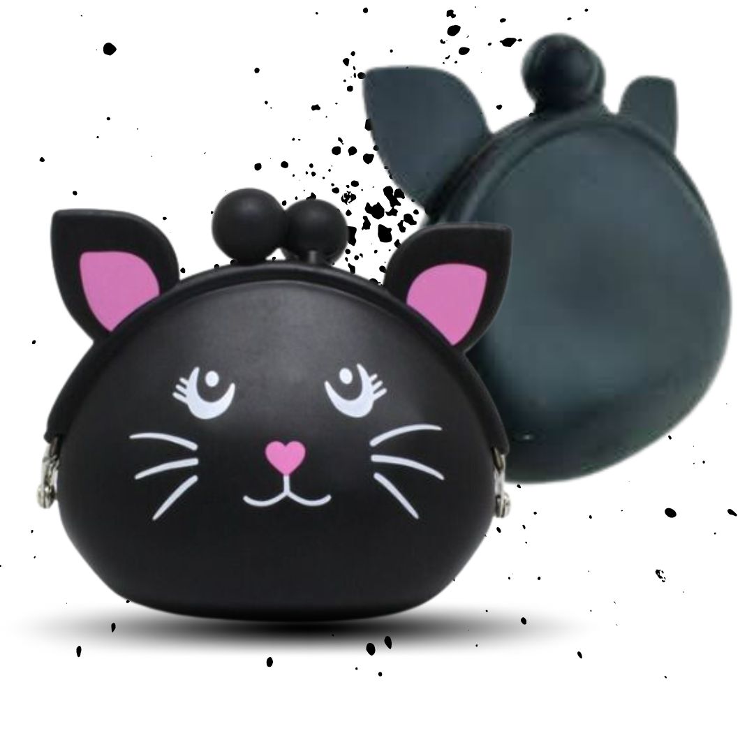 Bolsa Gatinho Porta Moedas - Poop Store