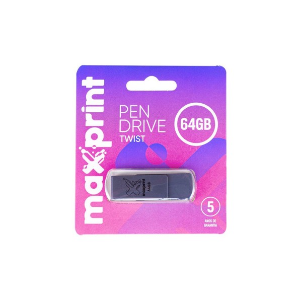 Encontraproduto.com.br - Pendrive Maxprint 64 GB