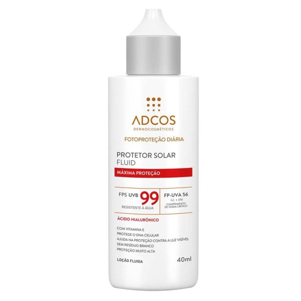 Encontraproduto.com.br - Protetor Solar Adcos - Fluid Máxima Proteção FPS 99