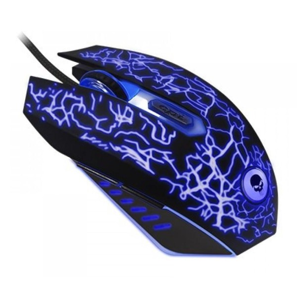 Mouse Gamer Rgb Light Usb 2400 Dpi 6 Botões com Cabo 1,5 Metros Bright