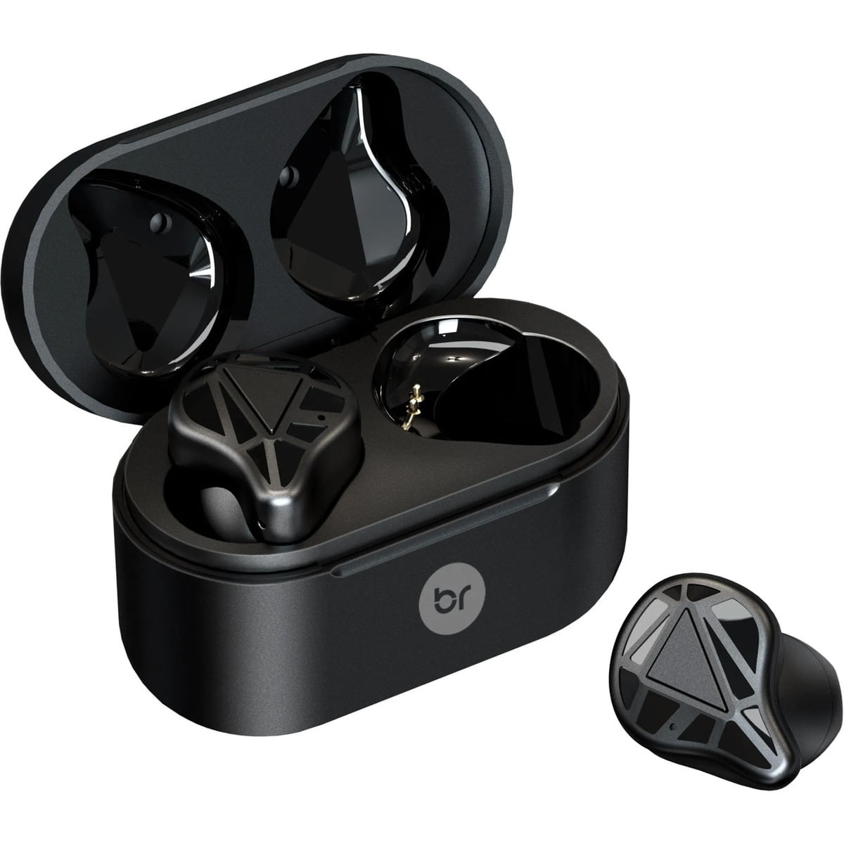 Fone de Ouvido BRIGHT BLACK Sound II Bluetooth Preto