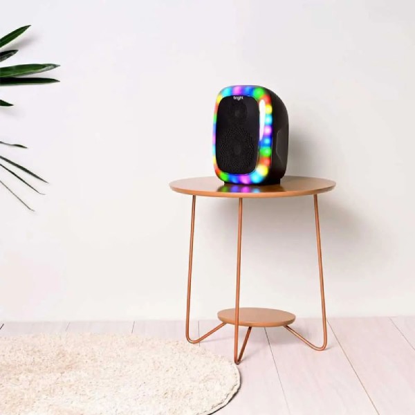 Encontraproduto.com.br - Caixa De Som Buetooth Multimídia Portátil com Led RGB Sem Fio C13