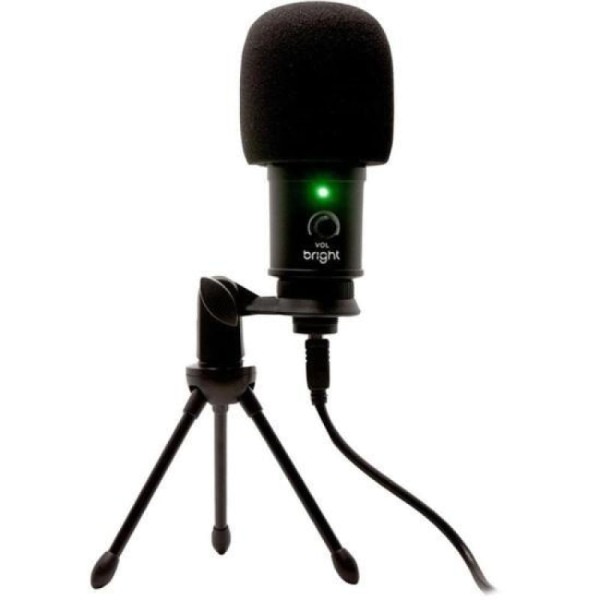 Encontraproduto.com.br - Microfone De Mesa Bright Streamer Rgb [f002]