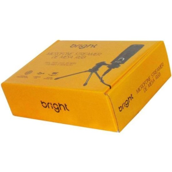 Encontraproduto.com.br - Microfone De Mesa Bright Streamer Rgb [f002]