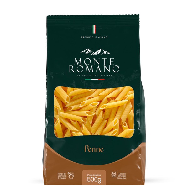 Encontraproduto.com.br - Macarrão MONTE ROMANO Penne 500g