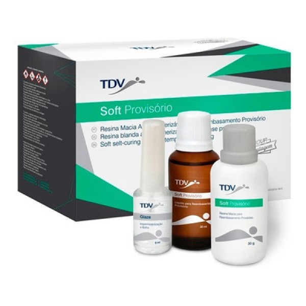 Encontraproduto.com.br - Kit Reembasador Soft Provisório Incolor - TDV
