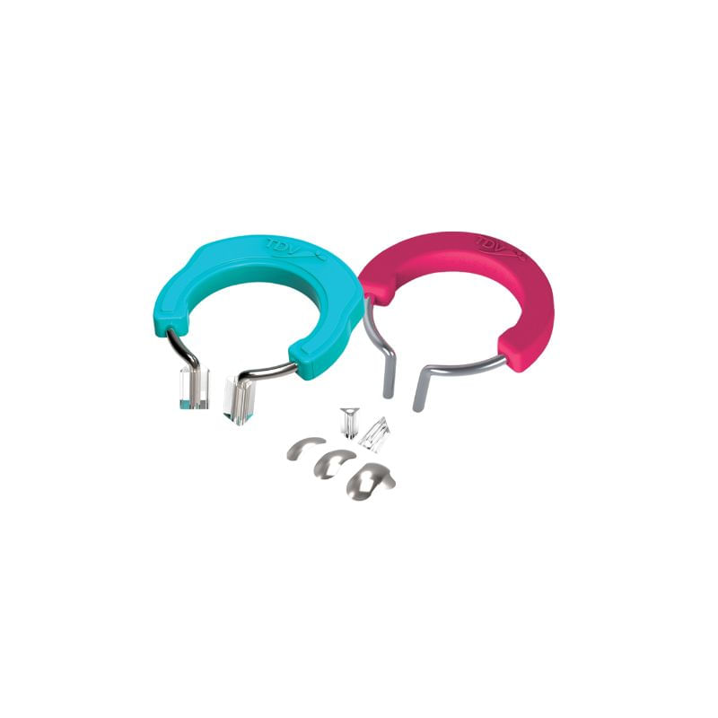 Encontraproduto.com.br - Unimatrix R 50 Matrizes (P / M / G) + 2 Grampos Hard/Soft + 8 Protetores Triangulares - TDV