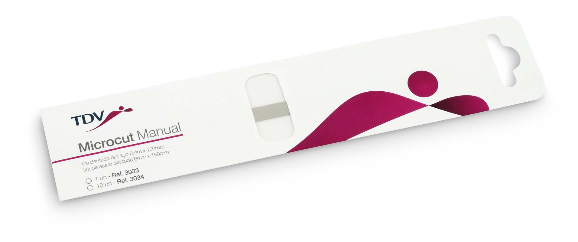 Encontraproduto.com.br - Tira Dentada em Aço Microcut Manual - Tdv