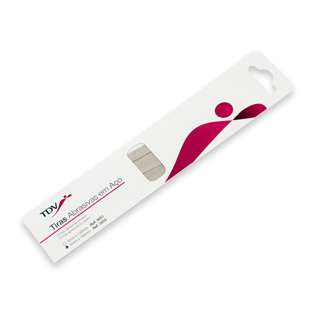 Encontraproduto.com.br - Tira de Aço Abrasiva 6mm com 12 - TDV