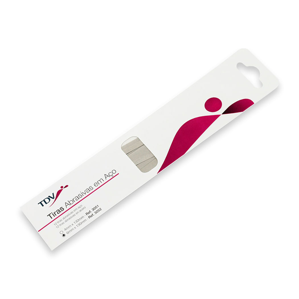 Encontraproduto.com.br - Tira de Aço Abrasiva 6mm com 12 - TDV