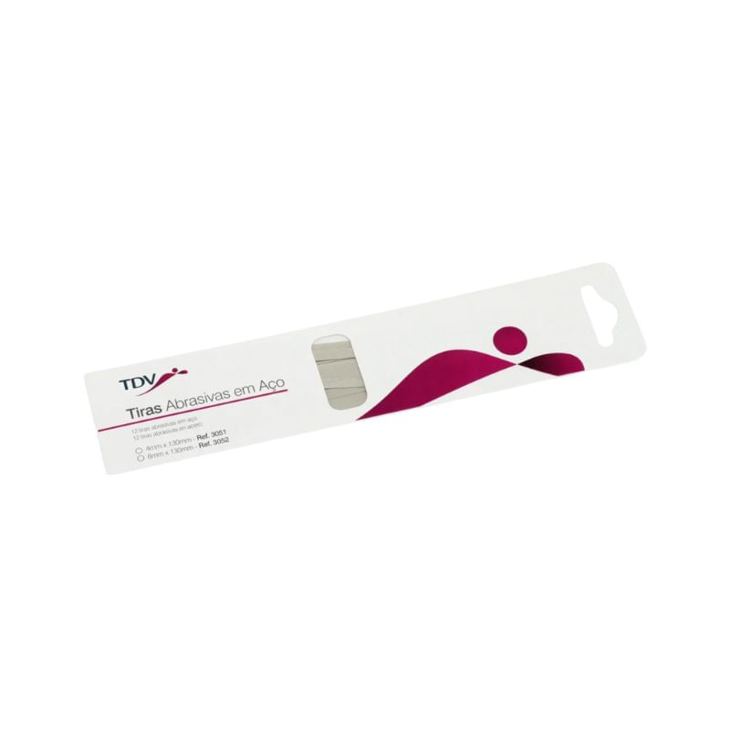 Encontraproduto.com.br - Tira de Aço Abrasiva 6mm com 12 - TDV