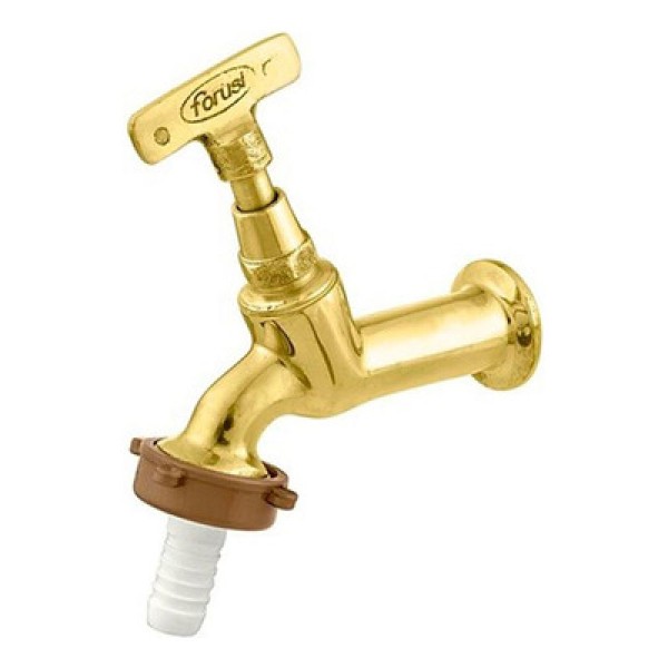 Encontraproduto.com.br - Torneira Jardim 1128 3/4 Amarelo Forusi