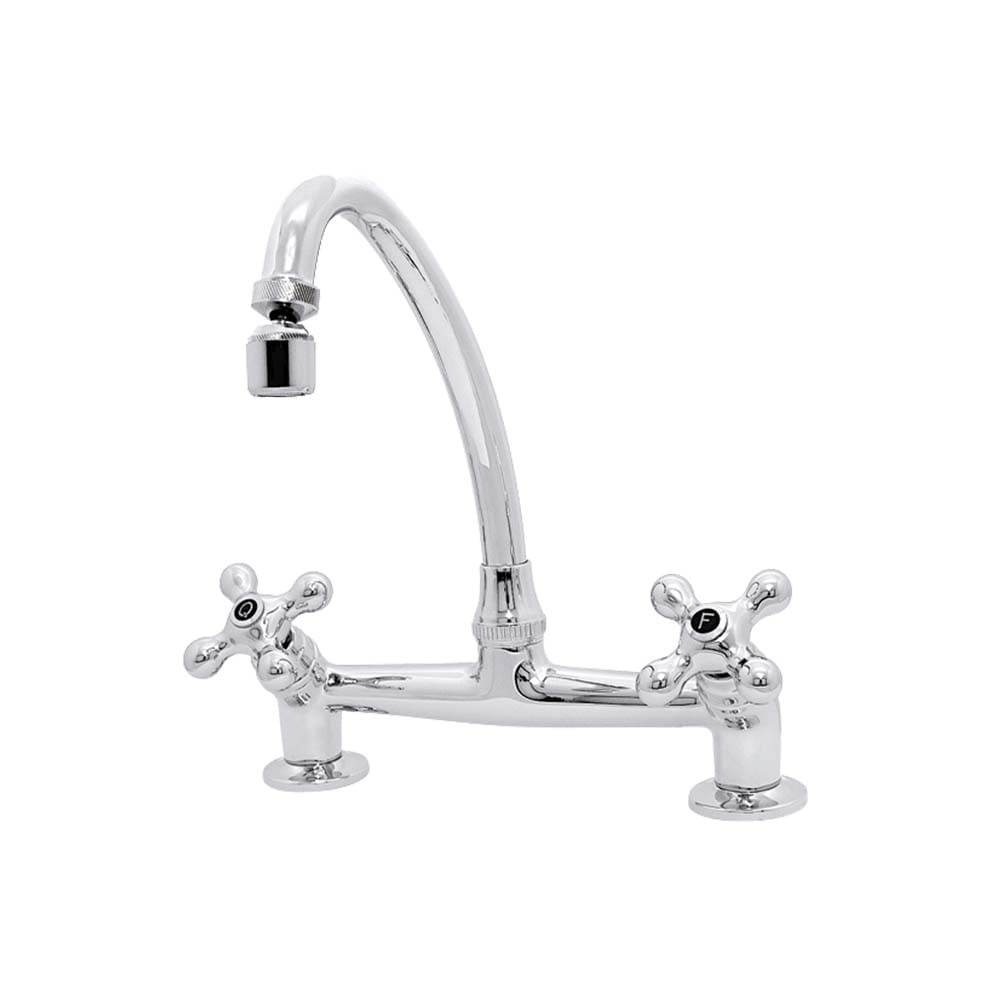 Misturador para cozinha Belle Epoque cromado bancada Forusi