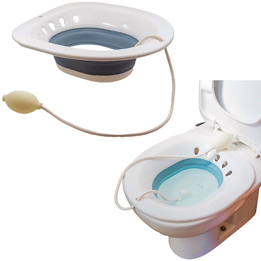 Encontraproduto.com.br - Bacia para Banho de Assento LongeVitech - unidade