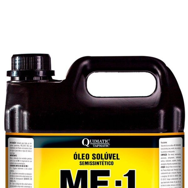 Encontraproduto.com.br - Óleo Solúvel Semissintético Ecológico ME 1 AB1 Quimatic Tapmatic 5 L