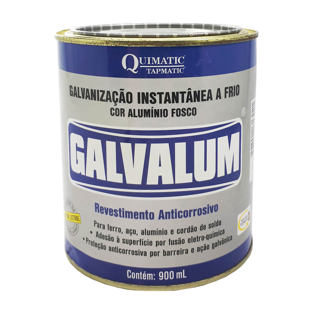 Tinta Galvanização a Frio Quimatic Galvalum 900ML