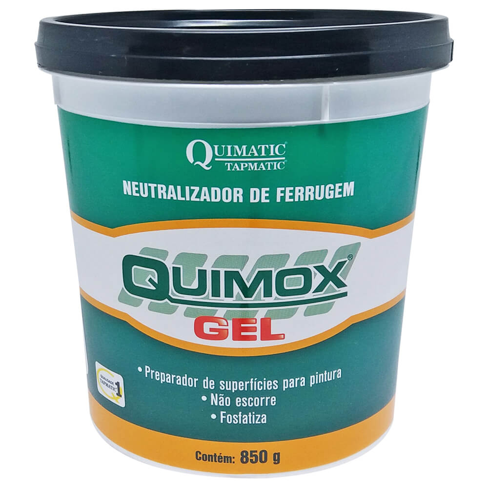 Quimox Gel Neutralizador De Ferrugem 850 G Quimatic Tapmatic