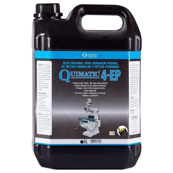 Encontraproduto.com.br - Óleo De Corte Integral Quimatic 4 Ep 5 L Tapmatic