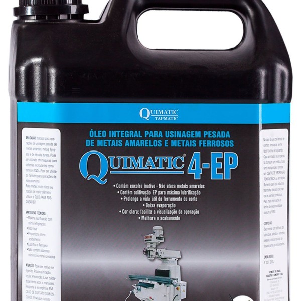 Encontraproduto.com.br - Óleo De Corte Integral Quimatic 4 Ep 5 L Tapmatic