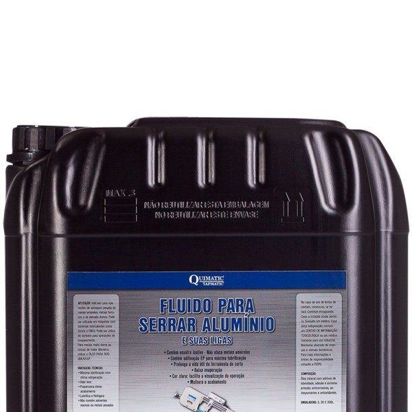 Encontraproduto.com.br - Fluido para Serrar e Usinar Alumínio SA2 Quimatic Tapmatic 20 L
