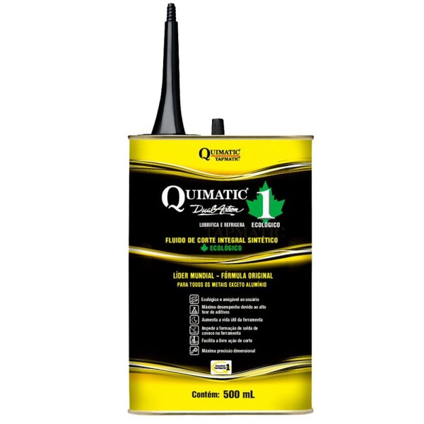 Encontraproduto.com.br - QUIMATIC 1 ECO Fluido de Corte Ecológico AY1 Quimatic Tapmatic 500 mL