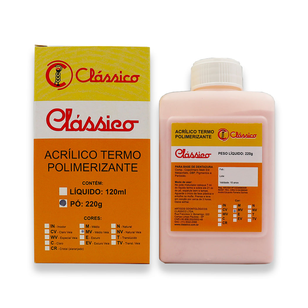 Encontraproduto.com.br - Clássico Pó 220g - Clássico