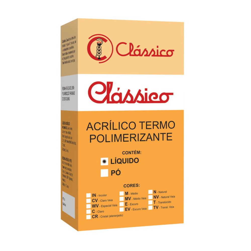 Encontraproduto.com.br - Clássico Líquido Termopolimerizável - Clássico