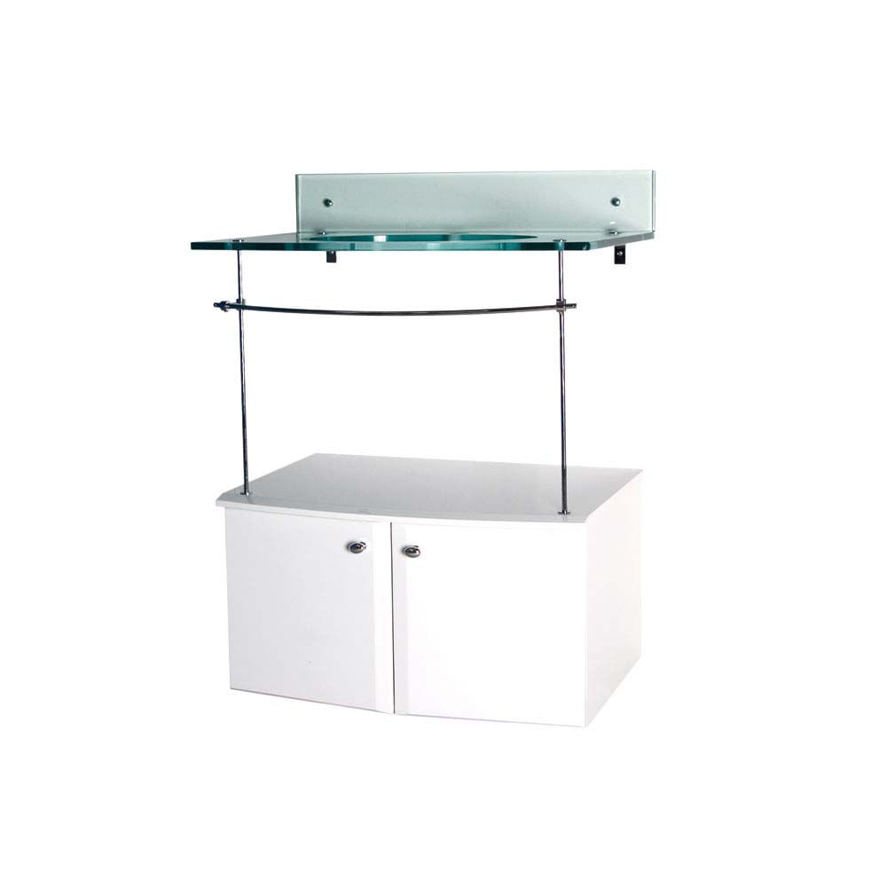 Gabinete Angra 62cm amêndoa Scalline