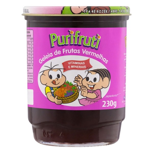 Encontraproduto.com.br - Geleia Turma da Mônica Frutas Vermelhas 230g
