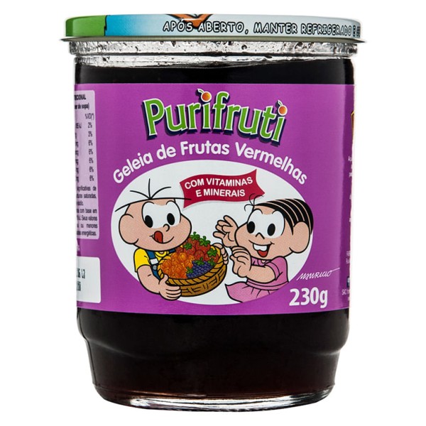 Encontraproduto.com.br - Geleia Turma da Mônica Frutas Vermelhas 230g