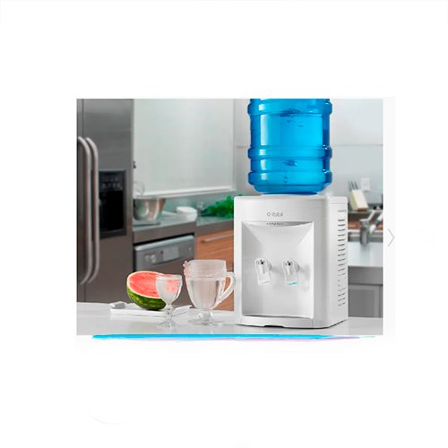 Encontraproduto.com.br - Bebedouro de Mesa para Garrafão Compact Branco 127V IBBL