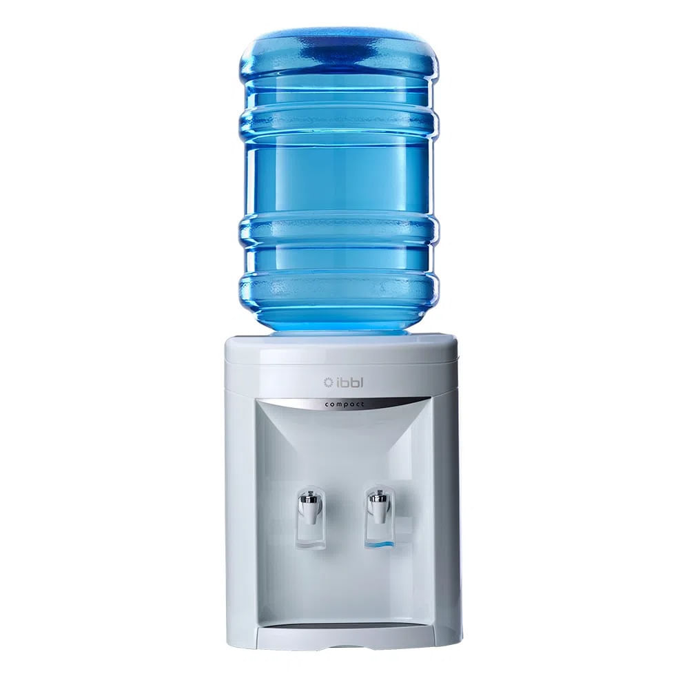 Encontraproduto.com.br - Bebedouro de Mesa para Garrafão Compact Branco 127V IBBL