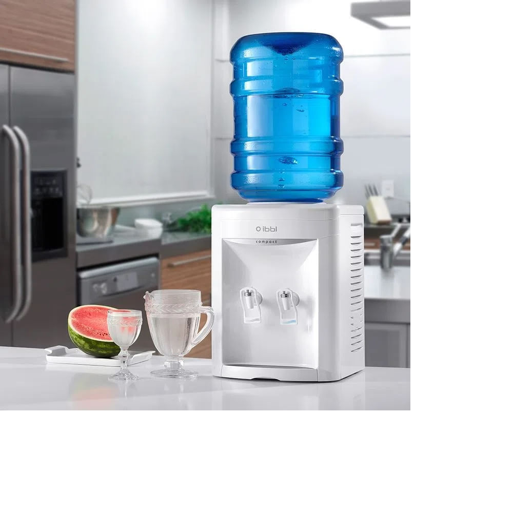 Encontraproduto.com.br - Bebedouro de Mesa para Garrafão Compact Branco 127V IBBL