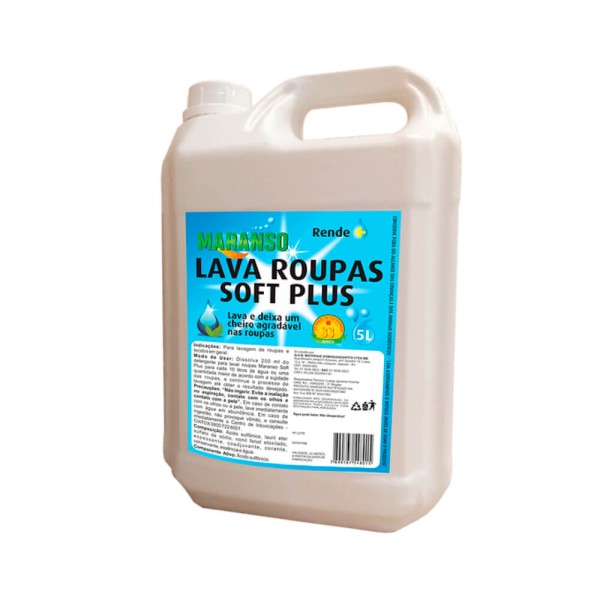 Lava Roupas Soft Plus 5L - Maranso