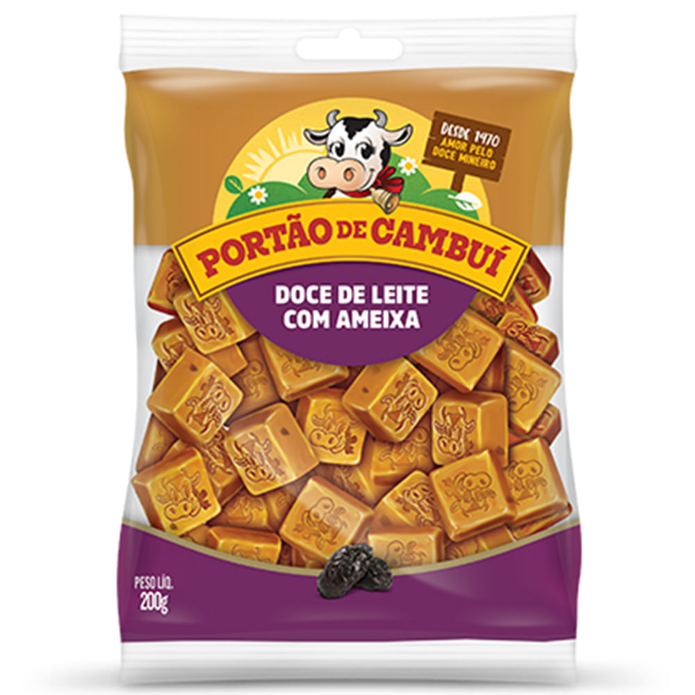 Encontraproduto.com.br - Doce de Leite com Ameixa 200g - Portão de Cambuí