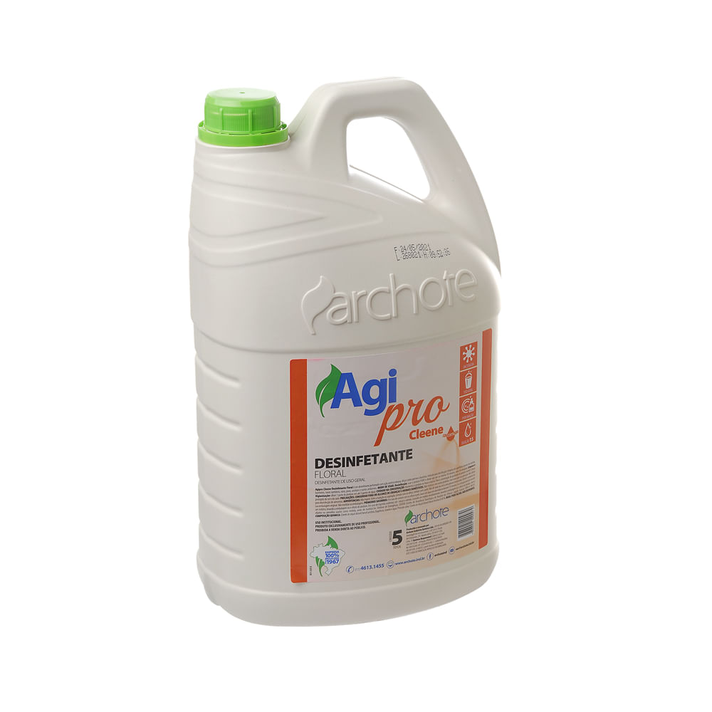 Archote Desinfetante Floral Agi-Pro C/5Lt