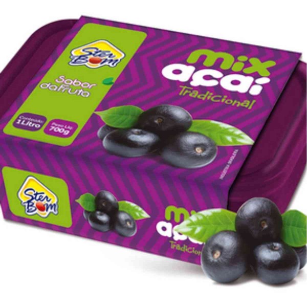 Encontraproduto.com.br - Açaí Tradicional Ster Bom 1 Litro