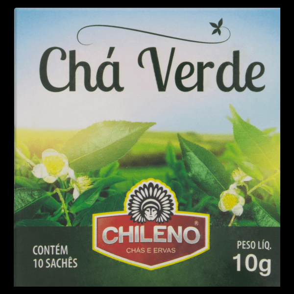 Encontraproduto.com.br - Chá Chileno Verde 10g Com 10 Sachês