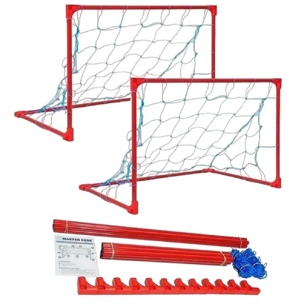 Kit Master Rede Mini Soccer 2 Traves