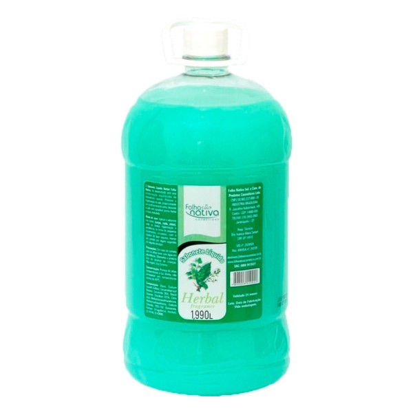 Sabonete Liquido Herbal Folha Nativa 1,990l