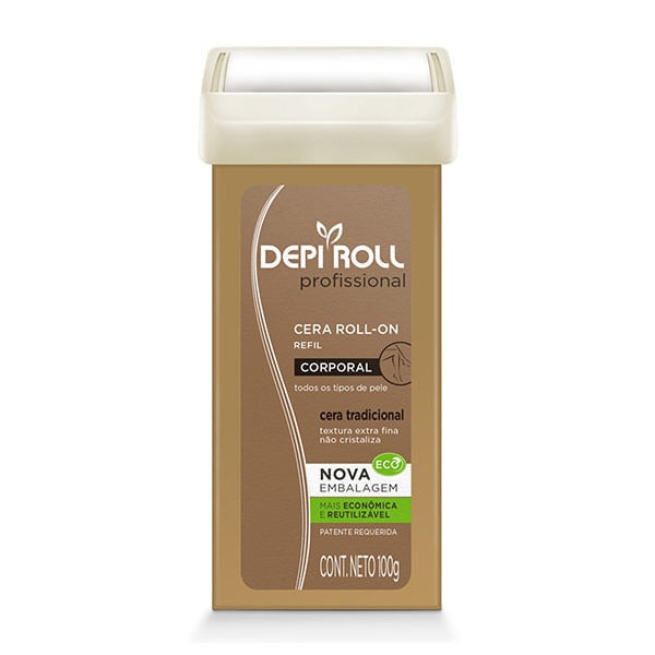Encontraproduto.com.br - Ref Cera Depilatório Depi Roll-On Corporal 100G - Depi Roll