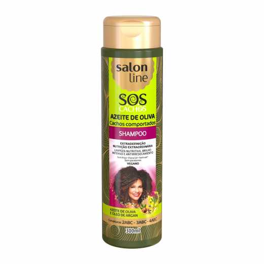 Encontraproduto.com.br - Shampoo Salon Line SOS Cachos Azeite de Oliva 300ml