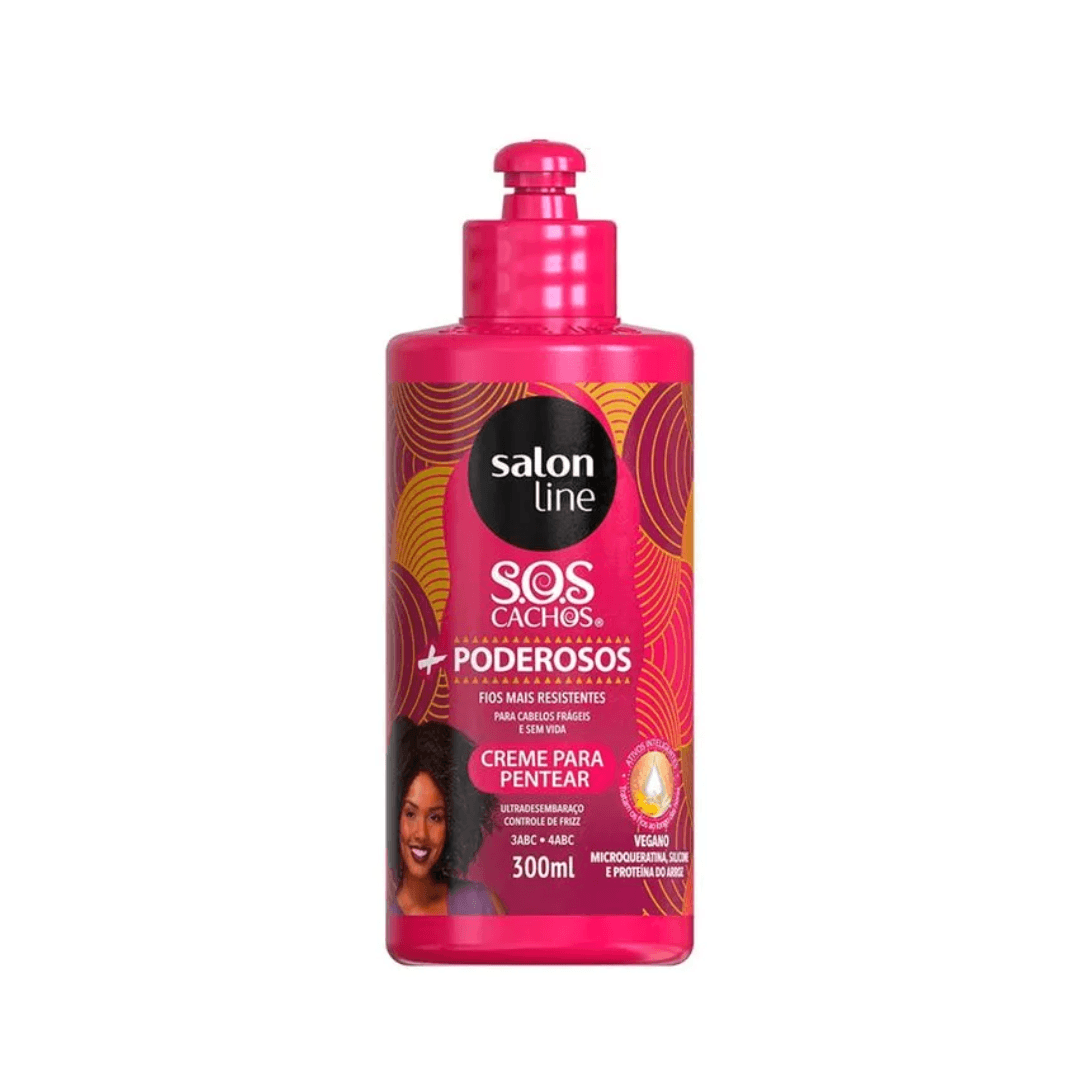 Encontraproduto.com.br - creme Para Pentear Salon Line Sos Cachos + Poderosos 300ml