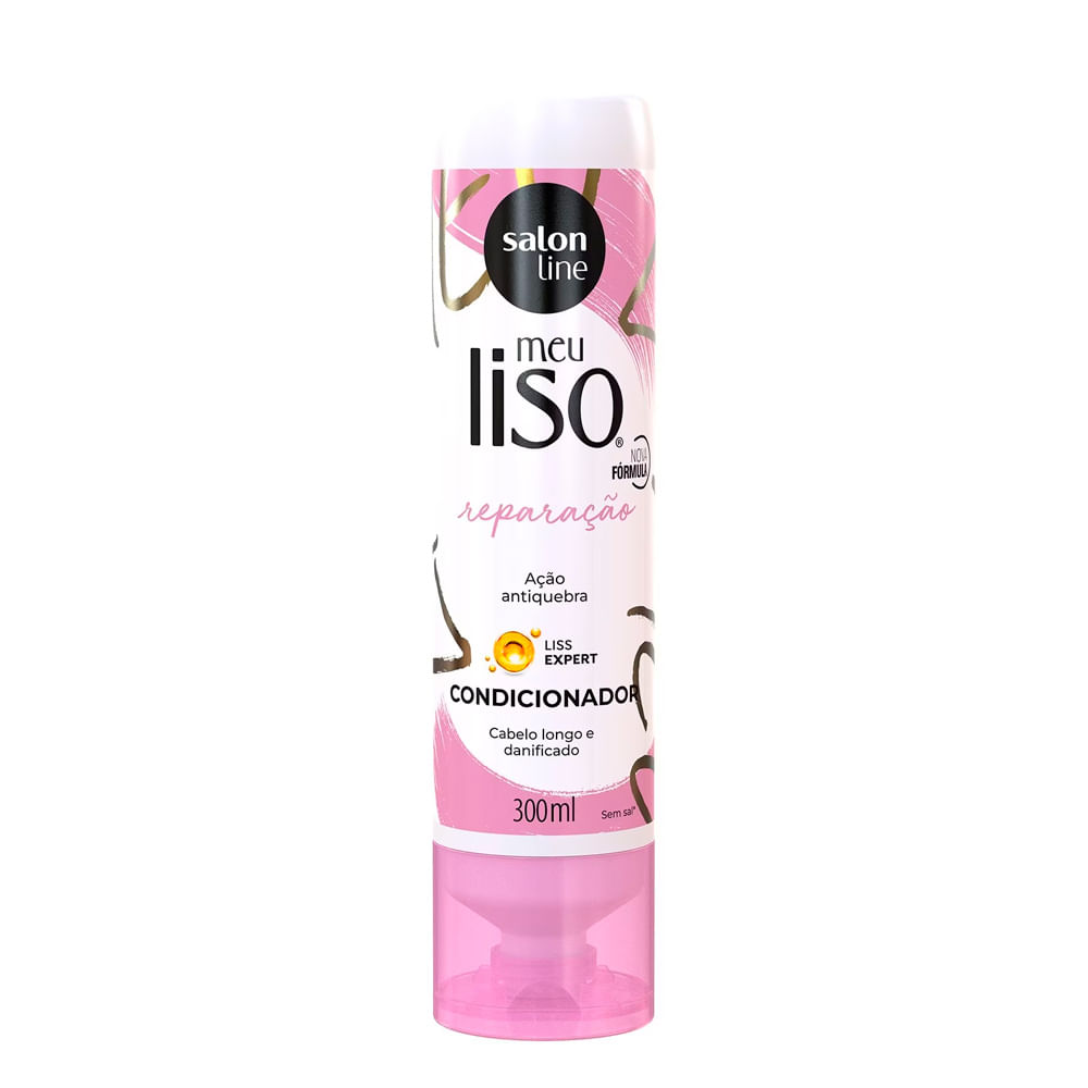 Encontraproduto.com.br - Condicionador Salon Line Meu Liso Muito + Longo 300ml