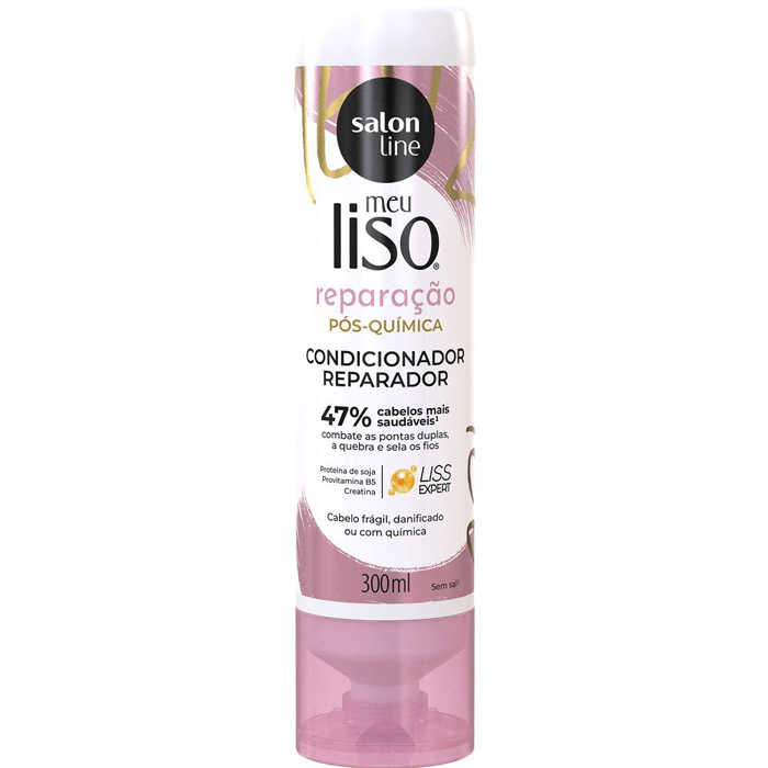 Encontraproduto.com.br - Condicionador Salon Line Meu Liso Muito + Longo 300ml