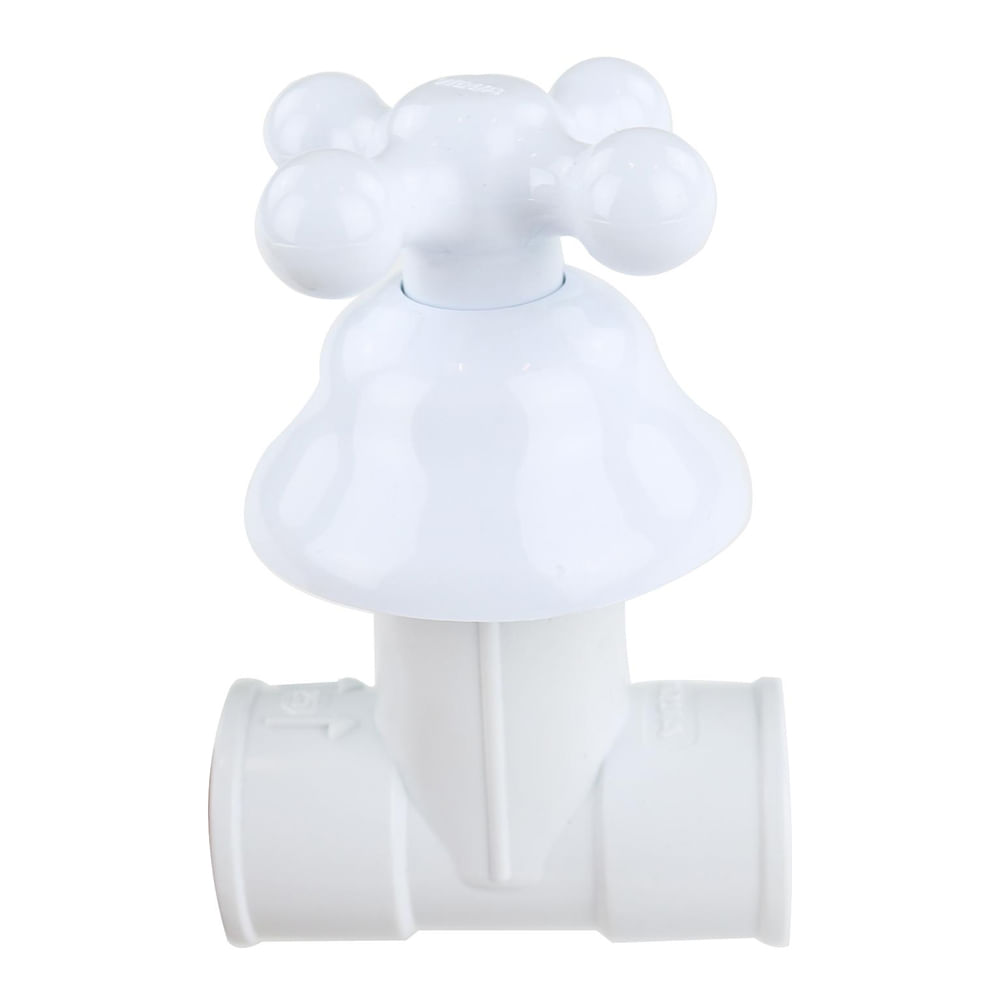 Registro de Pressão Viqua Maruja Luxo 25 MM Branco