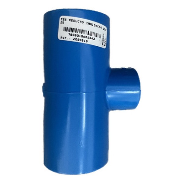 Encontraproduto.com.br - Te Soldavel Para Irrigacao Viqua Azul Tamanho 35x25
