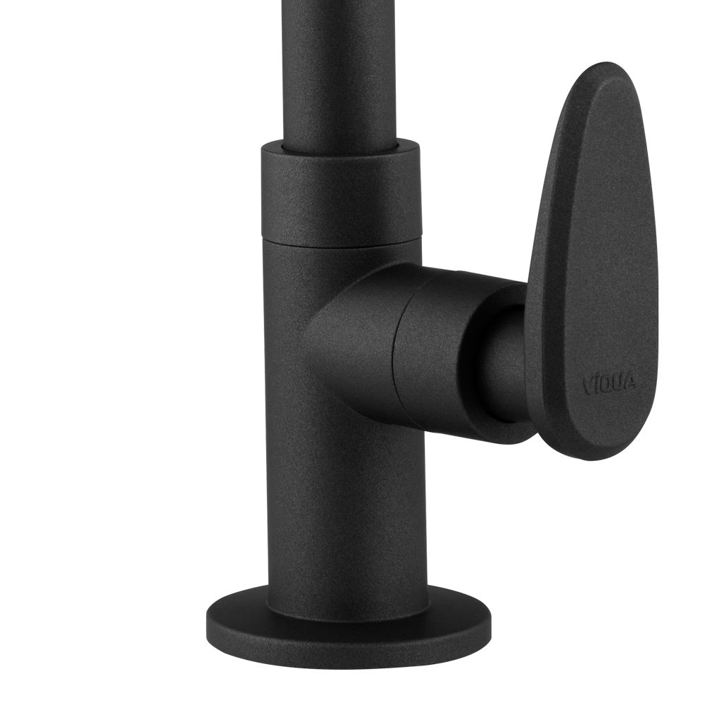 Encontraproduto.com.br - X-torneira para cozinha mesa bica movel allure decore viqua cinza fosco  - 1170312