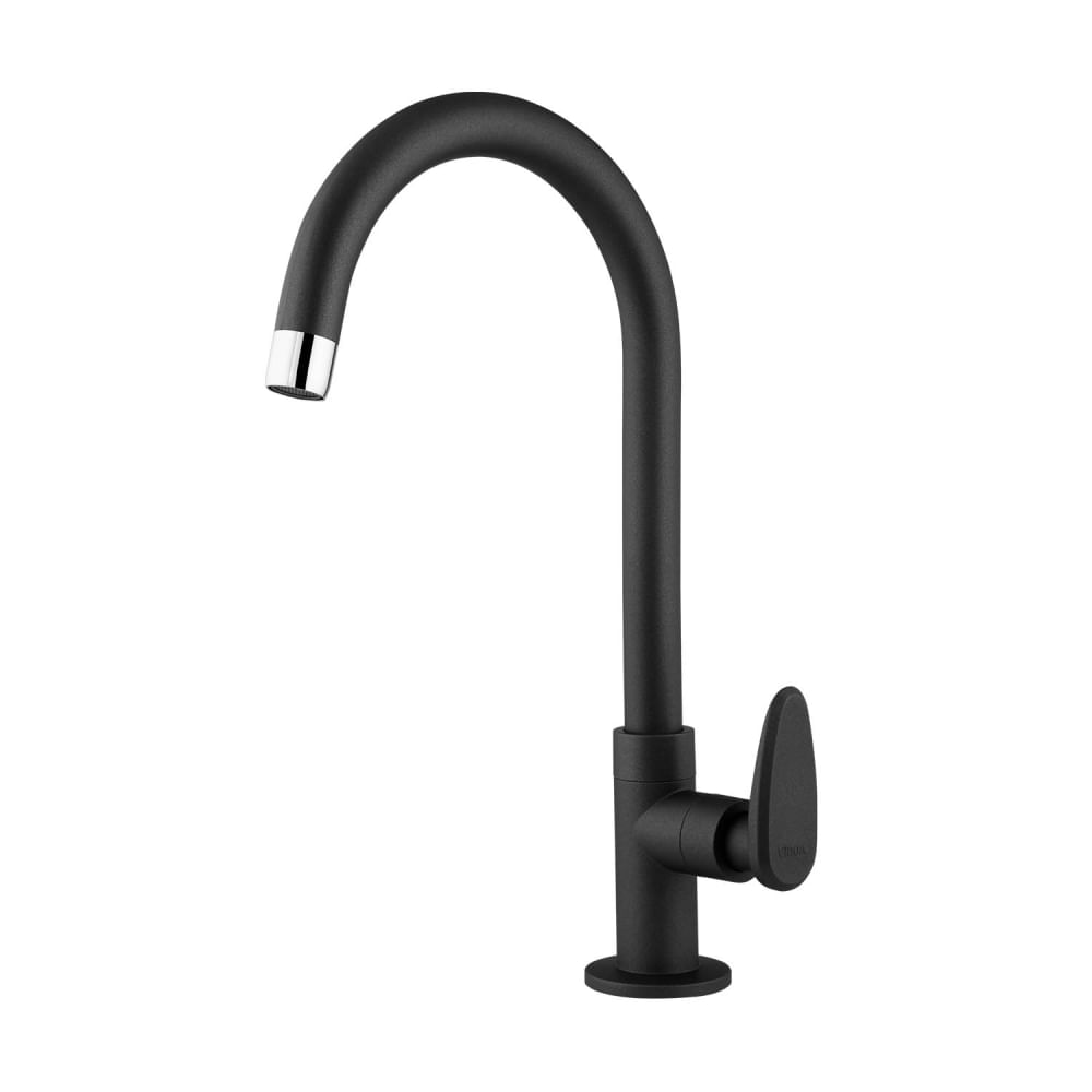 Encontraproduto.com.br - X-torneira para cozinha mesa bica movel allure decore viqua cinza fosco  - 1170312