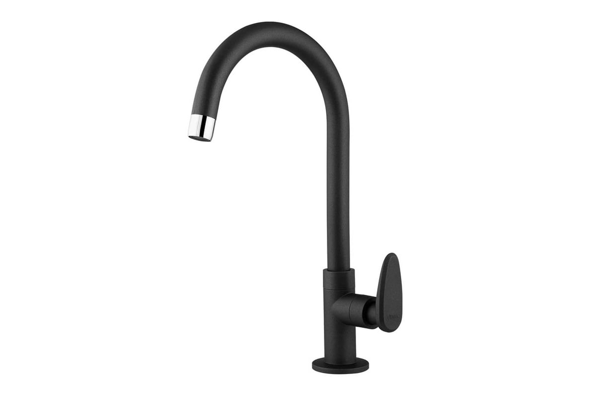Encontraproduto.com.br - X-torneira para cozinha mesa bica movel allure decore viqua cinza fosco  - 1170312